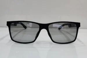 Black Aluminium Metal Night Vision Grey Lenses