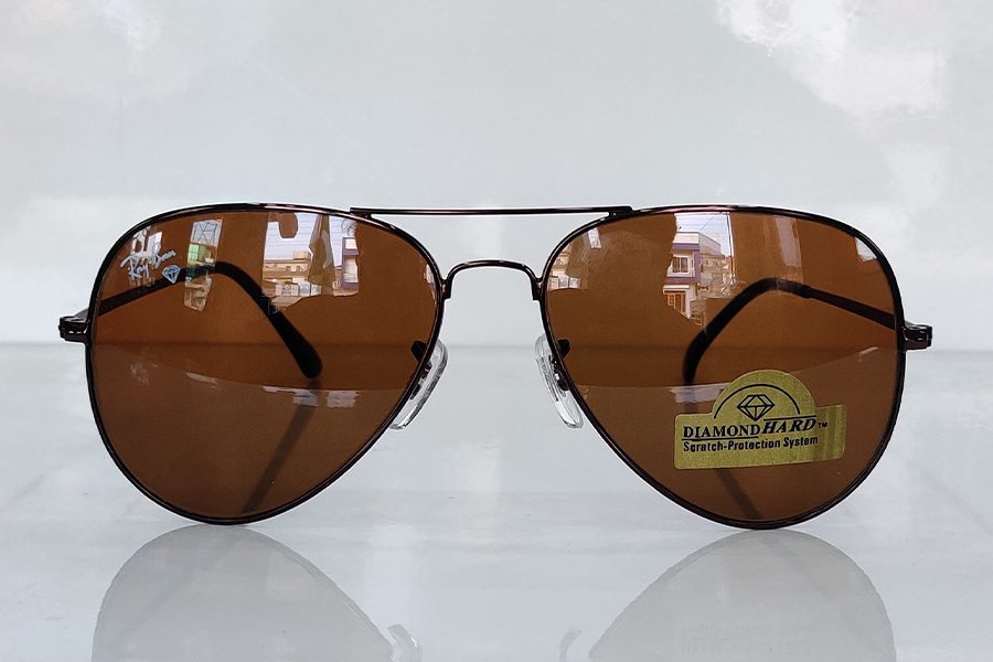 Brown Frame Brown Lens