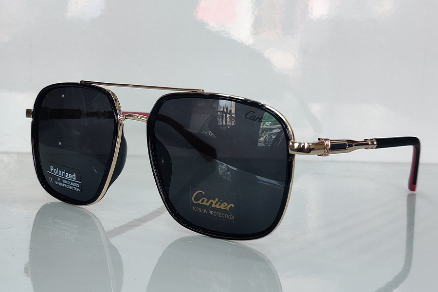 Rim Master Black Lenses Polarized Sunglasses