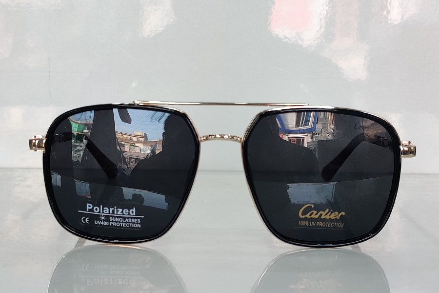 Rim Master Black Lenses Polarized Sunglasses