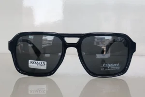 RoadX Shine Black Polarized Sunglasses