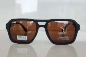 RoadX Matte Brown Polarized Sunglasses
