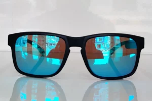 Matte blue with sky blue mercury lenses Sunglasses